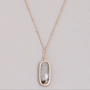 ‼️PRICE DROP‼️ONLY $9 TODAY✨BRAND NEW✨Semi-precious✨oval stone necklace✨
